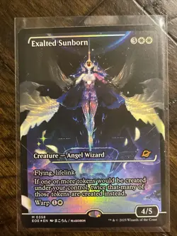Exalted Sunborn (Showcase) Edge of Eternities Foil - Image 1