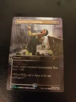 FOIL - MTG Avatar: The Last Airbender Anguished Unmaking (2298) Cabbages - Image 1
