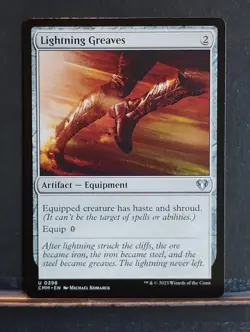 Lightning Greaves; Commander Masters - Image 1