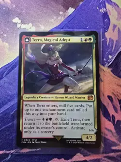 MTG - Terra, Magical Adept #0245 Mythic Final Fantasy Non Foil NM - Image 1