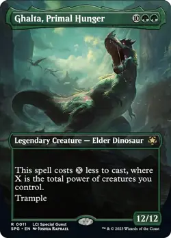 Ghalta, Primal Hunger - Borderless (SPG) Special Guests - NM - Image 1