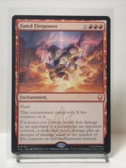 Fated Firepower (Non-foil) Avatar: The Last Airbender 0132 Mythic MTG - Image 1