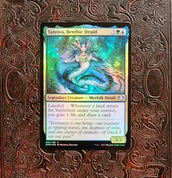 MTG | Tatyova, Benthic Druid (203/261) (Foil) | Dominaria Remastered | U NM-M - Image 2