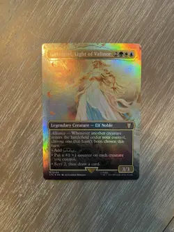 ?? MTG: Galadriel, Light of Valinor (Borderless) Foil Commander: LOTR - Image 1