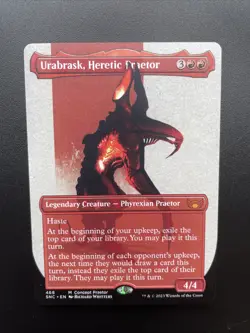 Urabrask, Heretic Praetor Streets of New Capenna Borderless - Image 1