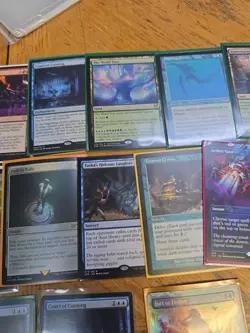 Huge Vintage Magic The Gathering Lot See Photos Foil Monolith Fact Or Fiction - Image 3