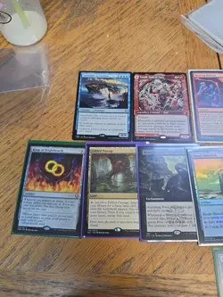 Huge Vintage Magic The Gathering Lot See Photos Foil Monolith Fact Or Fiction - Image 5