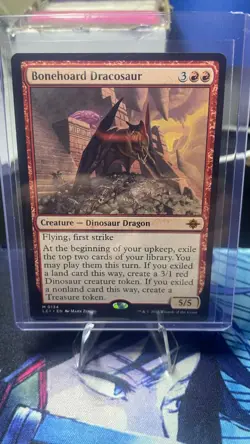 Bonehoard Dracosaur The Lost Caverns of Ixalan Regular 134 NM - Image 1