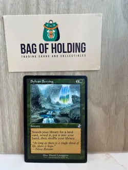 SYLVAN SCRYING - RETRO FRAME - Time Spiral: Remastered -NM - MAGIC -MTG - Image 1