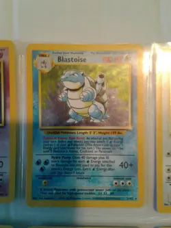 Pokemon 1999 Base Set Holos Rares, Charizard, Blastoise, Venasaur - Image 3