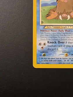 Pokemon Neo Destiny Light Piloswine Card 26/105 Rare Non-Holo - Image 2