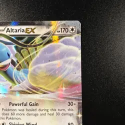 Altaria EX 83/124 Fates Collide Holo Full Art Pokemon Card Near Mint NM - Image 2