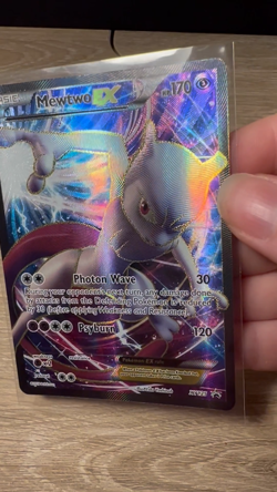 Pokemon Mewtwo EX Full Art Black Star Promo XY125 VLP - Image 2