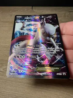 Pokemon Mewtwo EX Full Art Black Star Promo XY125 VLP - Image 4