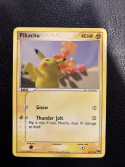 Pokemon 2005 Pikachu 16/17 Common Pop Series 2 - Image 1
