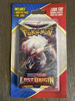 Pokemon Sword & Shield Lost Origin Booster Pack + Foil Card SEALED LOT OF 3 - Image 1