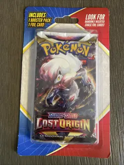 Pokemon Sword & Shield Lost Origin Booster Pack + Foil Card SEALED LOT OF 3 - Image 2
