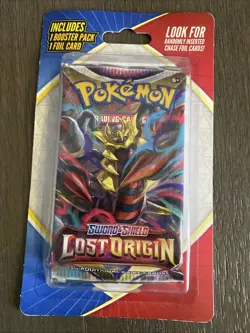 Pokemon Sword & Shield Lost Origin Booster Pack + Foil Card SEALED LOT OF 3 - Image 3