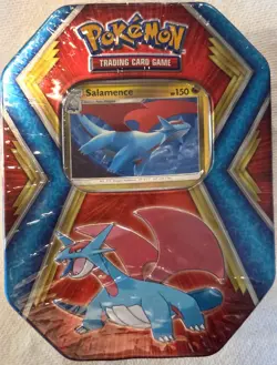 Pokemon Salamence Sealed 2019 Collectors Tin - Factory Sealed Unopened 820650102851 - Image 1