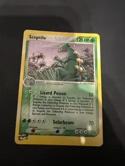 SCEPTILE Holo Rare- Ruby and Sapphire 11/109 - Pokemon TCG - Image 1
