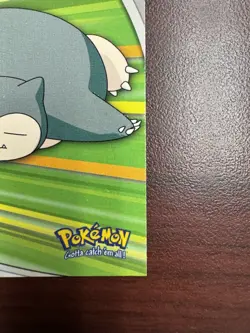 Pokemon #143 Snorlax Card HV14 Series 3 Heroes & Villains Topps TV Animation LP+ - Image 5