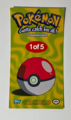 Vintage Pokemon Cards, 1999 Nintendo, Pikachu, Arcanine, Tentacruel, Venomoth - Image 4