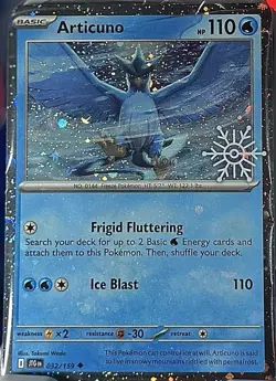 ?Articuno | 032/159 | Stamped-Sealed | JTG | Holiday Calendar | Pokemon TCG? - Image 1