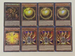 Yugioh The Winged Dragon of Ra Deck Lava Golem Immortal Phoenix Sun Free Pack - Image 1