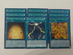 Yugioh The Winged Dragon of Ra Deck Lava Golem Immortal Phoenix Sun Free Pack - Image 4