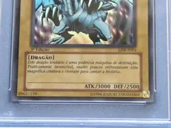 2002 Yugioh Legend Of Blue-Eyes White Dragon P001 1st Edition PORTUGUESE PSA 10 - Image 3