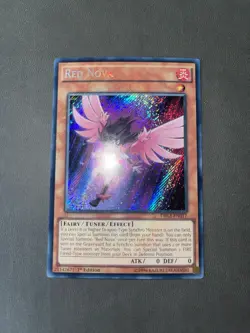 Red Nova - Secret - EU Print - DRL3-EN017 - 1st Ed - NM - YuGiOh! - Image 1