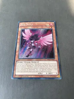 Red Nova - Secret - EU Print - DRL3-EN017 - 1st Ed - NM - YuGiOh! - Image 4