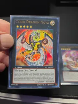 *** CYBER DRAGON NOVA *** ULTRA RARE 1ST EDITION SDCR-EN038 YUGIOH! - Image 2