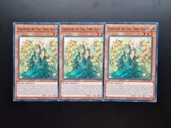 Goddess Of The Two Sides 1st Edition Common SUDA-EN029 Yu-Gi-Oh Card PLAYSET - Image 1