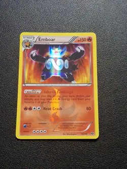 Emboar 100/99 Next Destinies Holo Pokemon 2012 Card TCG Lightly Played - Image 1