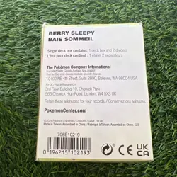 Yamper Morpeko Pikachu Berry Sleepy Pokemon Center Cards Deck Box NEW Boxes 2024 - Image 2