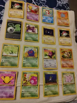 Pokemon TCG Lot Of 16 Cards 1st Edition Non Holo Team Rocket & Jungle - Image 2