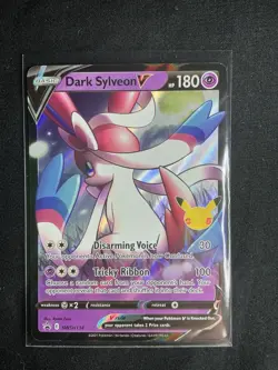 Dark Sylveon V SWSH134 SWSH: Sword & Shield Promo Cards Holo - Image 1