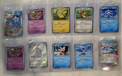 Pokemon TCG Sealed Lot Of 10 Cards (Sealed/Stamped/Lot) - Image 1