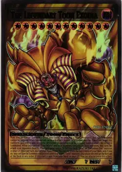 The Legendary Toon Exodia HOLO YuGiOh YU GI OH Custom Anime Collectible Card - Image 1