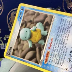 Pokemon TCG Ditto (Squirtle) EX Delta Species Card 64/113 NM - Image 3