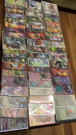 Pokemon Full Art/trainer gallery/EX/V/VMAX English Card Lot 56 Cards - Image 1