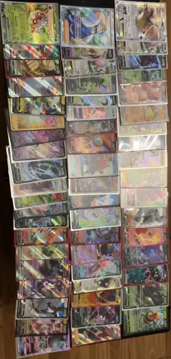 Pokemon Full Art/trainer gallery/EX/V/VMAX English Card Lot 56 Cards - Image 2