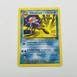 Tentacruel 44/62 Fossil Set Unlimited Vintage 1999 Pokemon Card - Image 2