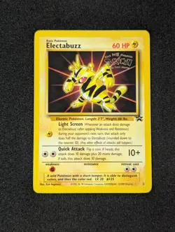 Pokemon TCG Electabuzz Black Star Promo Card 2/53 - Image 1