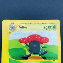 Pokemon TCG Karte - 69/165 Vileplume Giflor Expedition Deutsch Reverse Holo Rare - Image 4