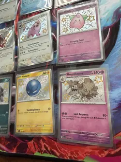 12 FRESH PULLED Shiny Rare Pokemon Cards - Paldean Fates NM - Image 3