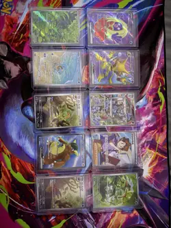POKEMON SET 151 : TCG LOT OF 10 JAPANESE HOLO CARDS AR + SR - Image 1