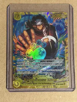 Bartholomew kuma OP12-119 SEC Legacy of the Master ONE PIECE Card Game English - Image 1
