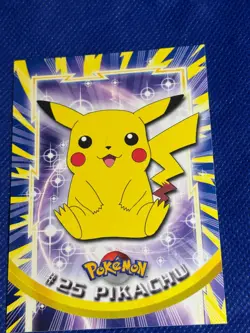 Topps Pokemon #25 Pikachu TV Animation Edition Collectible Trading Card - Image 1
